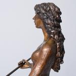 Victor Salmones QUEEN OF SPACE Bronze Sculpture